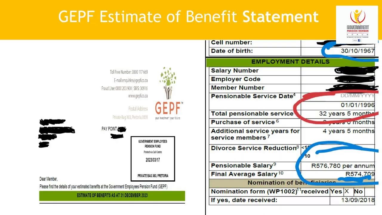 RETIRE WITH GEPF WORKSHOP - PART 1