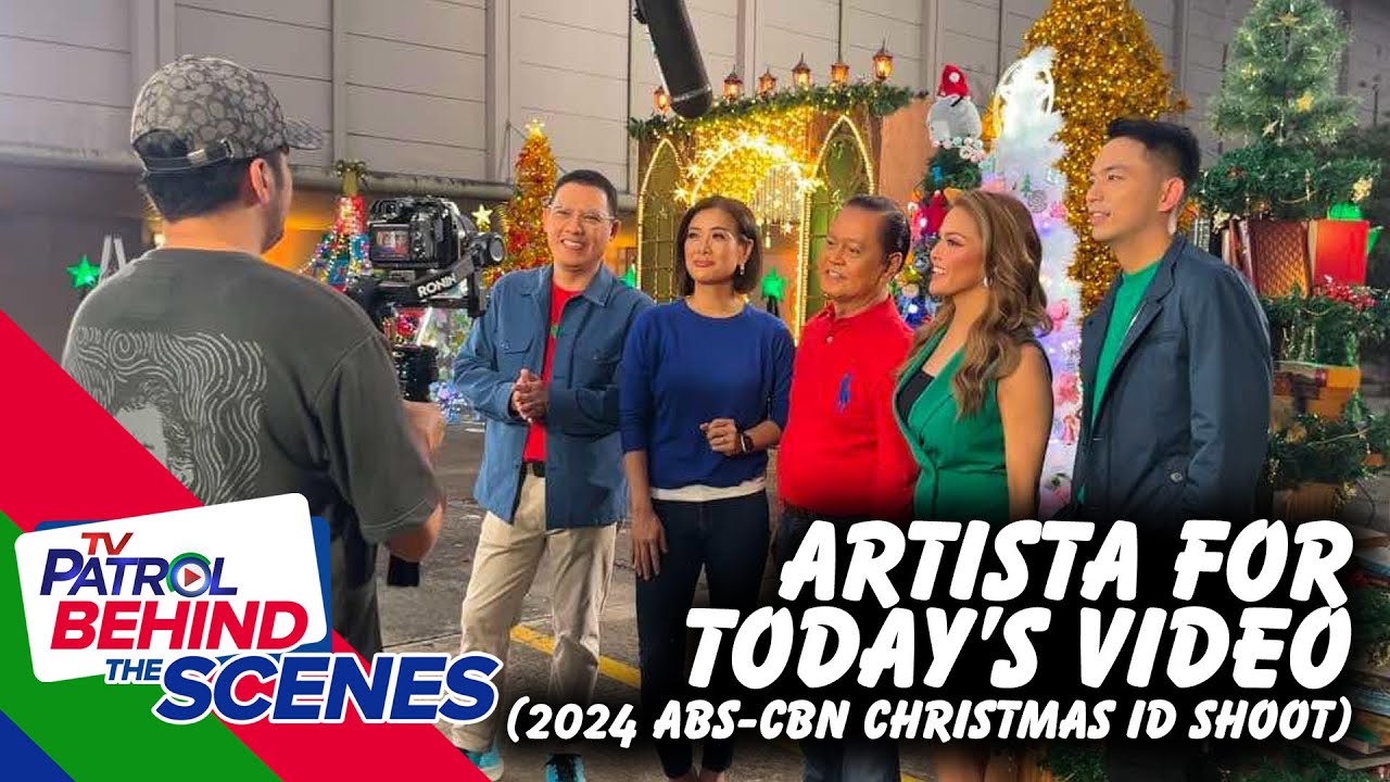 TVP BEHIND-THE-SCENES: ABS-CBN Christmas Station ID 2024