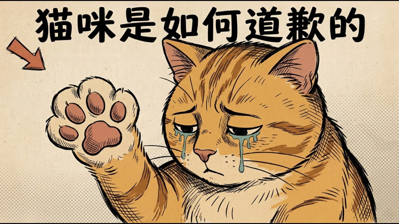 震惊！猫咪竟然是这样向人类道歉的？ 90%的主人都误解了！