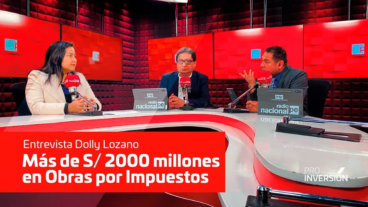 Más de S/ 2000 millones en Obras por Impuestos