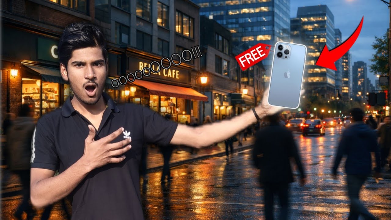 Asking 50 People for Free Things 🤯 !!