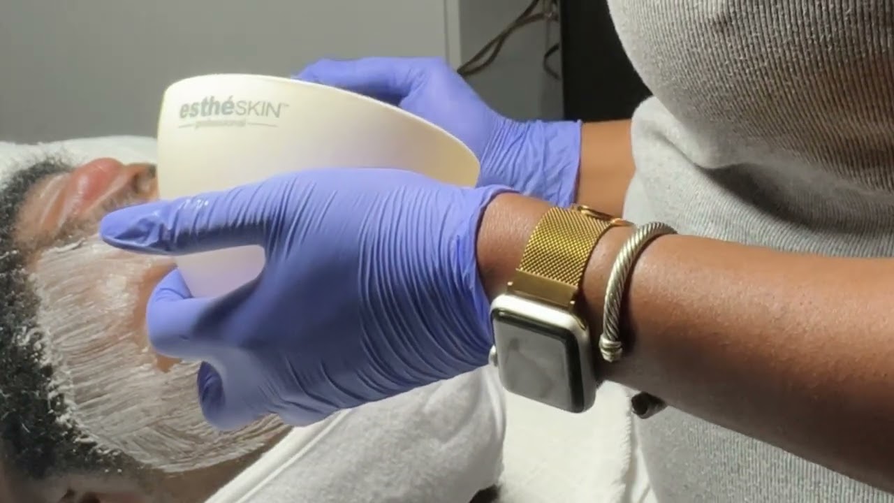 Microdermabrasion Facial|Male Client|Atlanta Esthetician