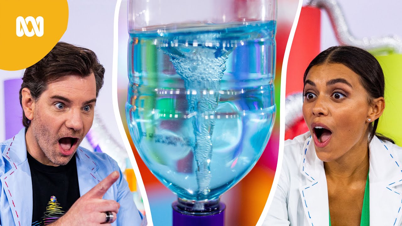 Cyclone In A Bottle Experiment 🌀 | Play School Science Time | ABC Kids