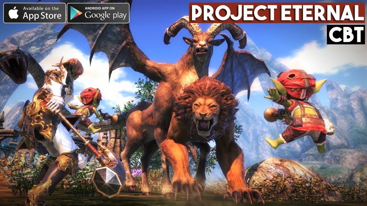 Project Eternal Mobile MMORPG by ASOBIMO Gameplay Trailer