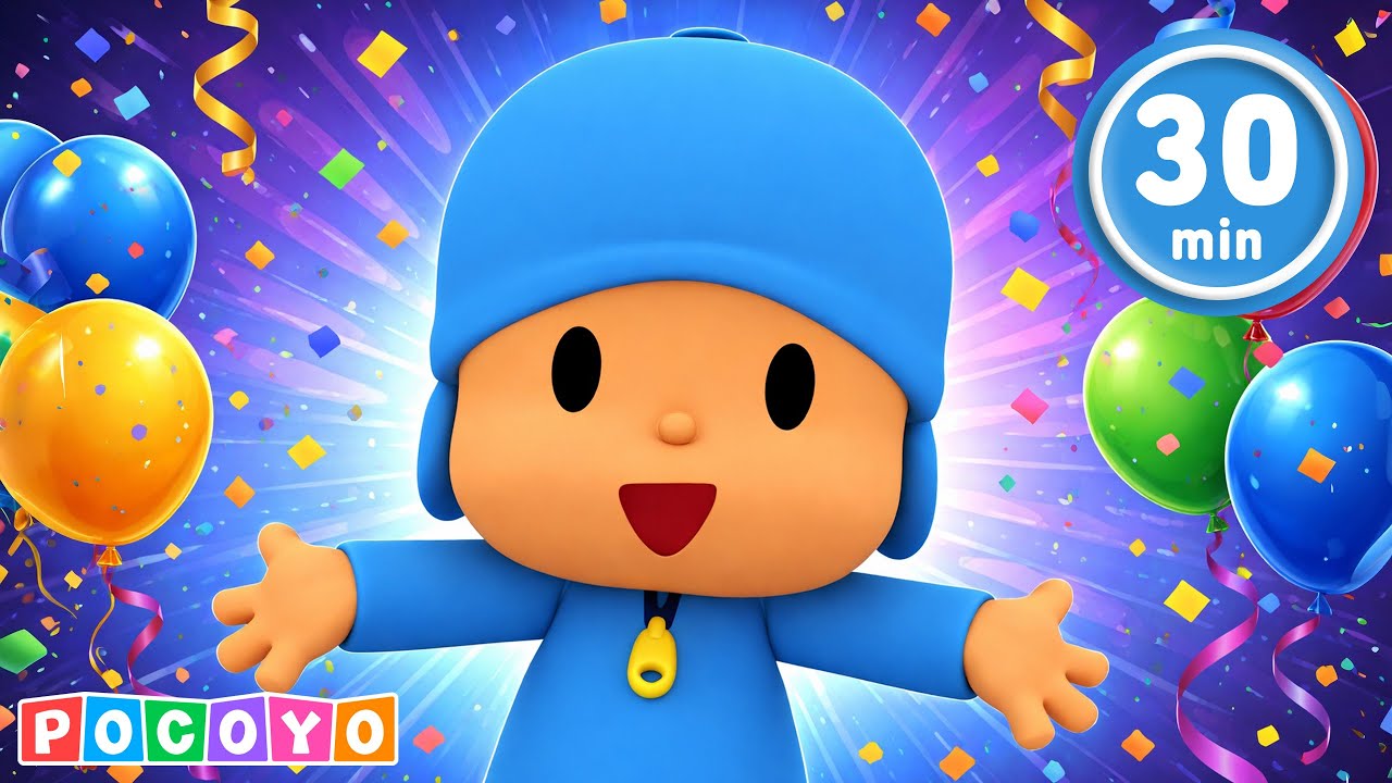 🎊 Pocoyo 2025: ¡Los MEJORES vídeos de 2025! | Pocoyo 🇪🇸 Español | Dibujos Animados