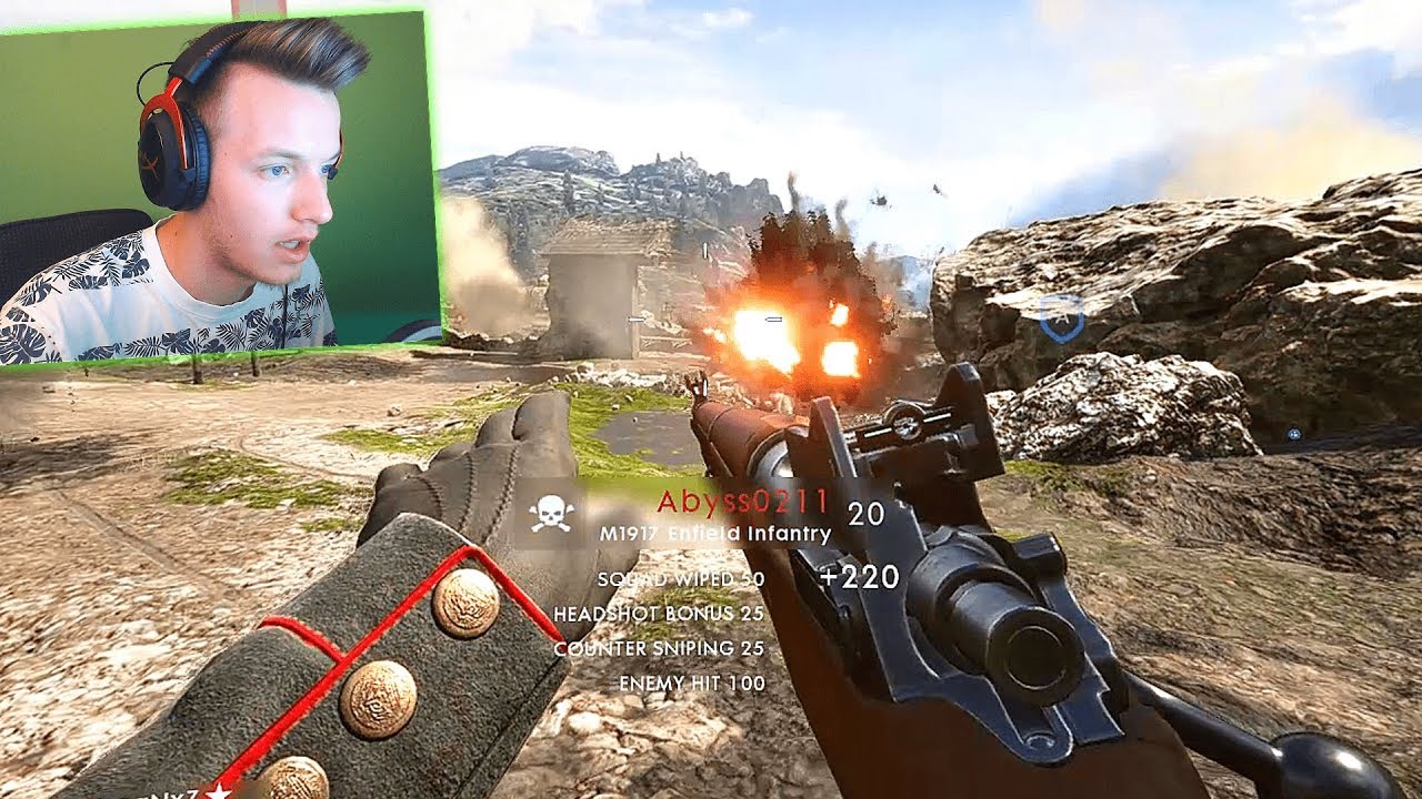 LEAST USED SNIPER RIFLE IN BATTLEFIELD 1