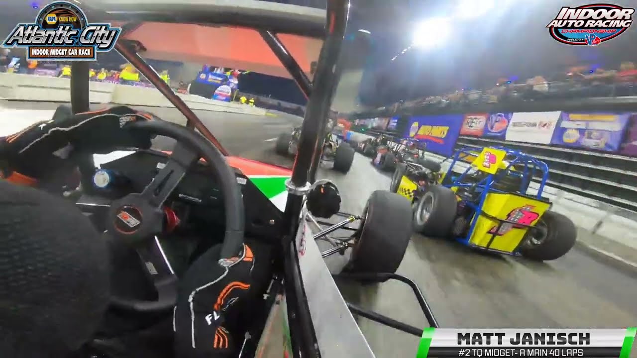Matt Janisch On-Board TQ Midget at Boardwalk Hall January 29, 2022!