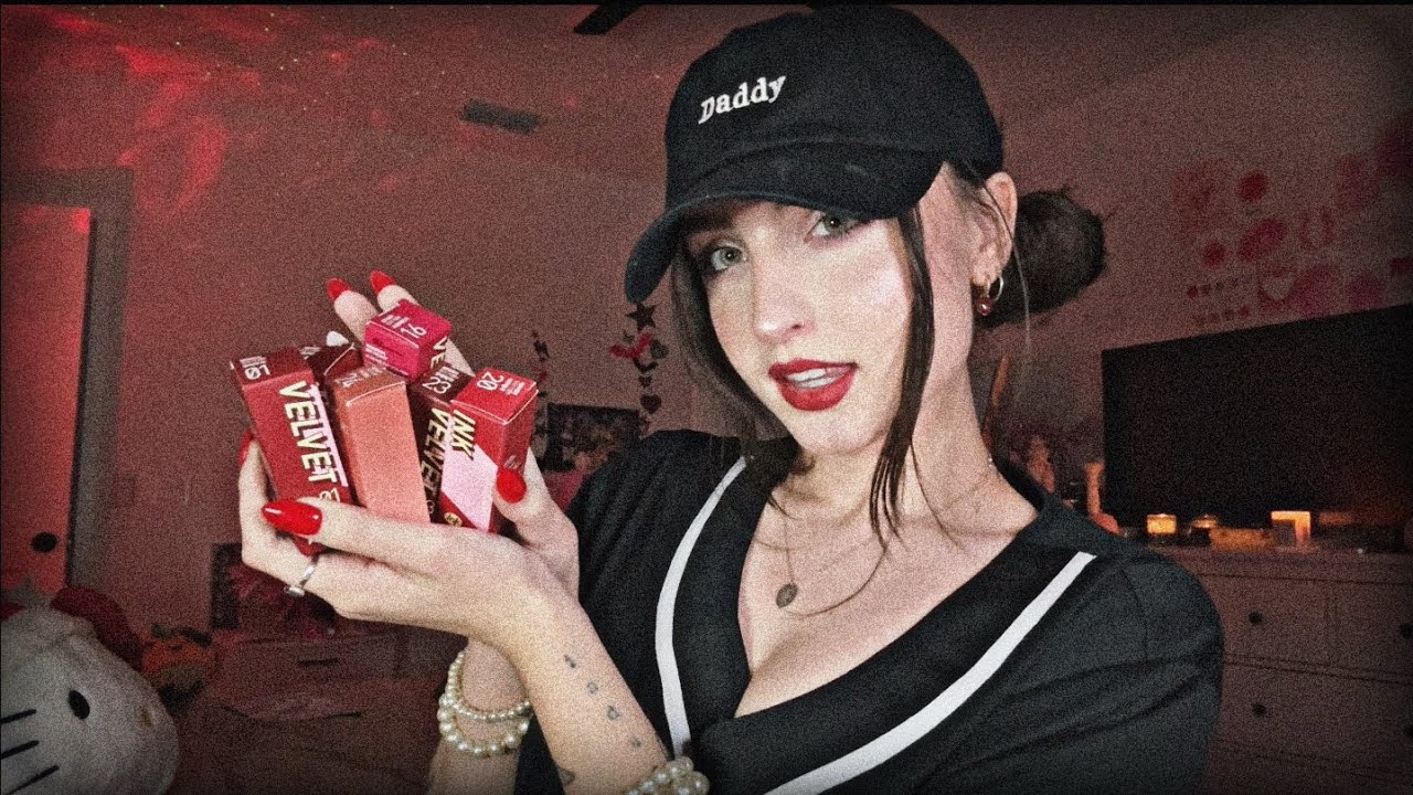 Набор LOFI ASMR-триггеров (покупки косметики, постукивания, звуки рук крупным планом)