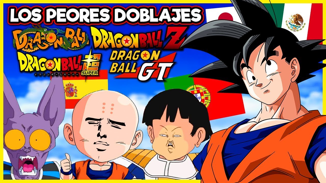 Los PEORES Doblajes de DRAGON BALL #1 🤣