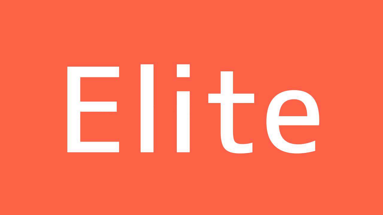 How to say Elite in Spanish