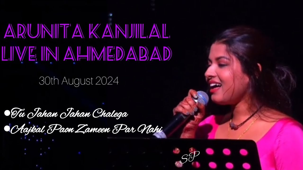 Arunita Kanjilal live in Ahmedabad 30 August 2024