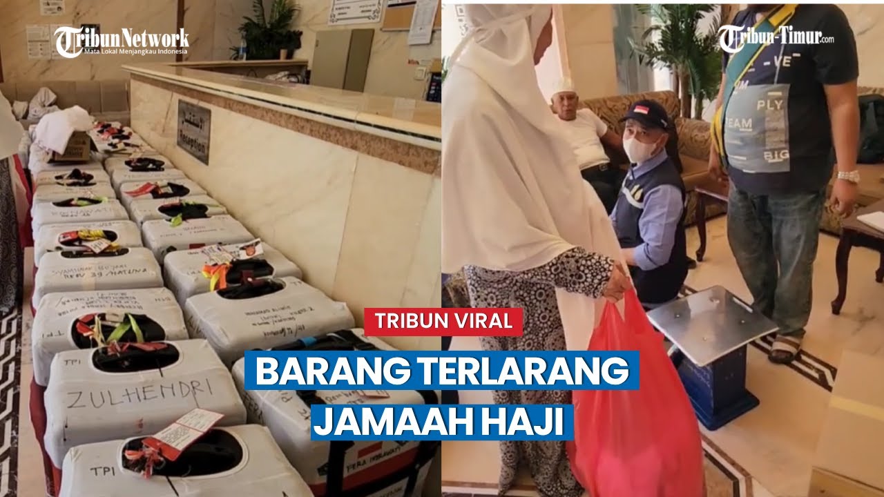 Selain Air Zam-zam, Ini Daftar 5 Barang Terlarang di Koper Jamaah Haji Saat Pulang