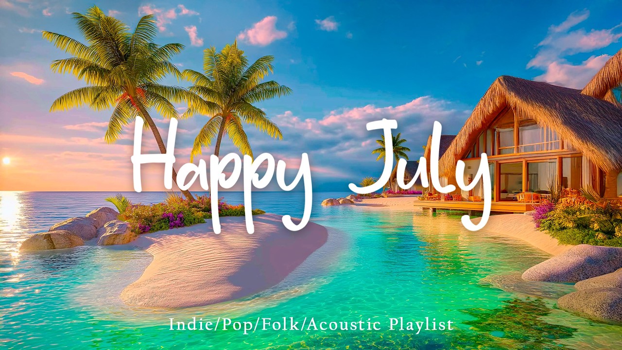 Happy July🌅 ⛵Morning Energy Flow Music for a Fresh Day | Top Indie/Indie Pop Playlist