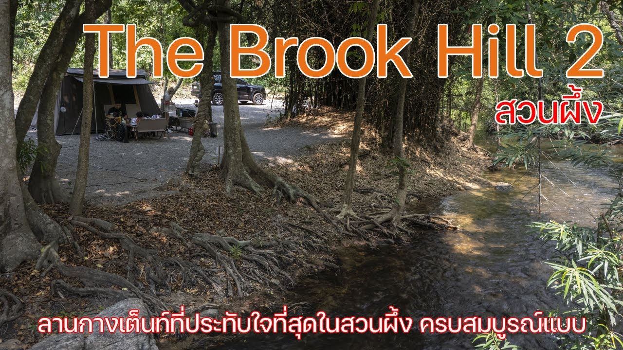 ลานกางเต็นท์ที่ประทับในที่สุดในสวนผึ้ง ครบทุกสิ่งที่ต้องการ | The Brook Hill 2 | พาลูกเที่ยว