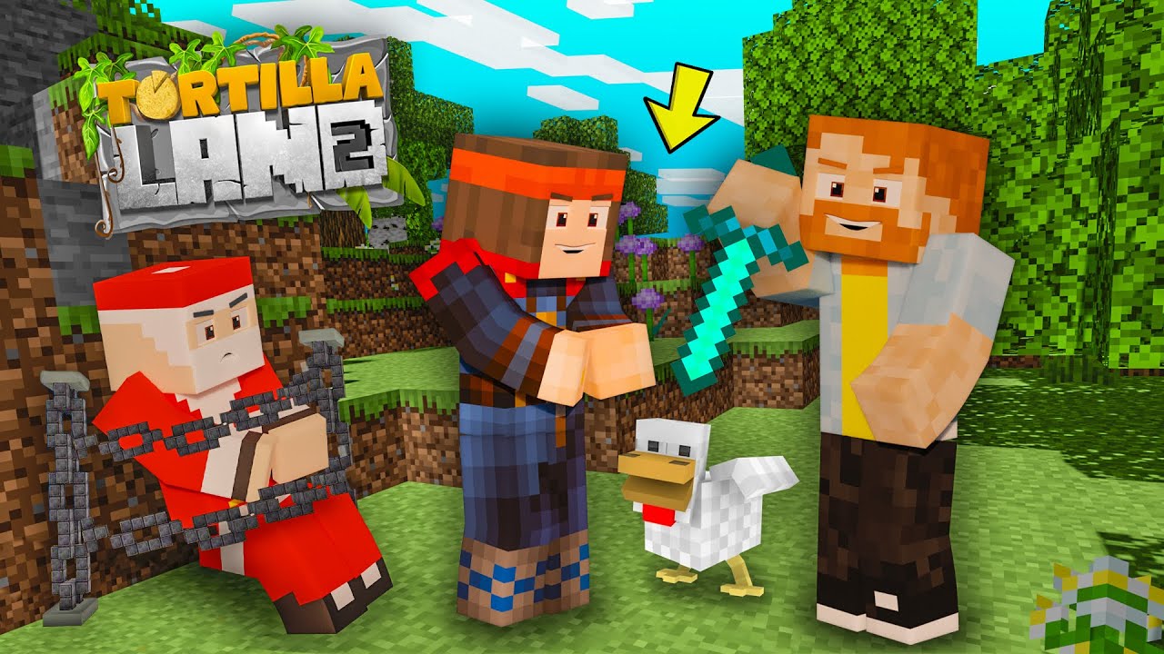 IBAI, AURONPLAY, JUANSGUARNIZO Y PERXITA MATAN A MI MASCOTA!! - Tortillaland 2 Minecraft