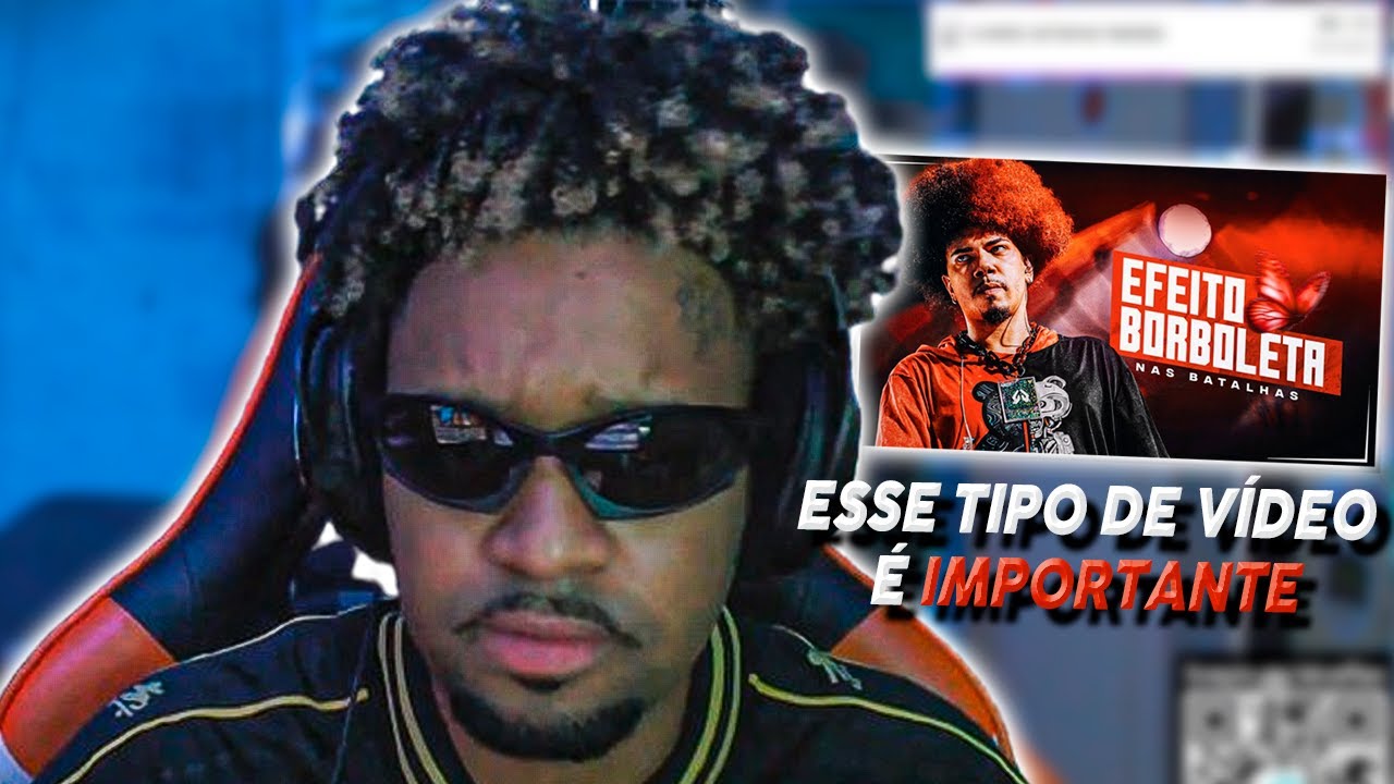 ALVA REAGE O EFEITO BORBOLETA nas BATALHAS de RIMA! 🦋