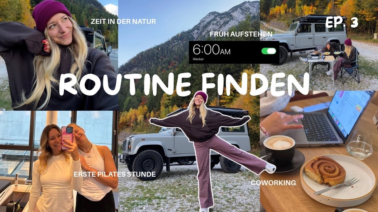 EP.3 NEUE ROUTINE FINDEN 🍂 - Herbstvlog und zurück in Routine kommen, Pilates, 7 Uhr Morgens