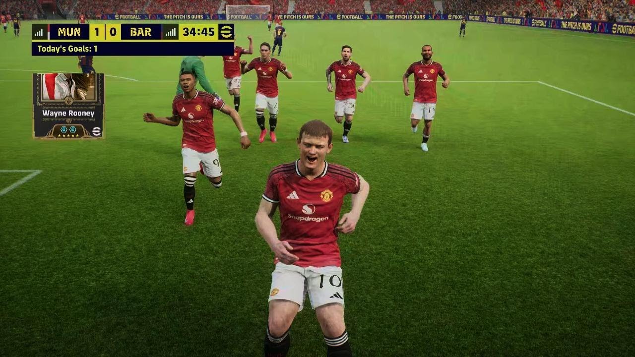 eFootball_2025 United Sink Barça in Famous Old Trafford Victory