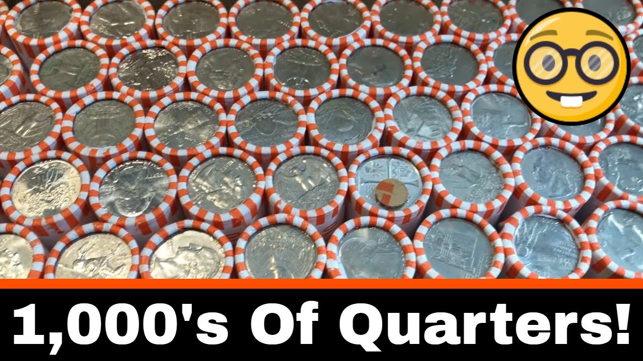 Coin Roll Hunting Quarters