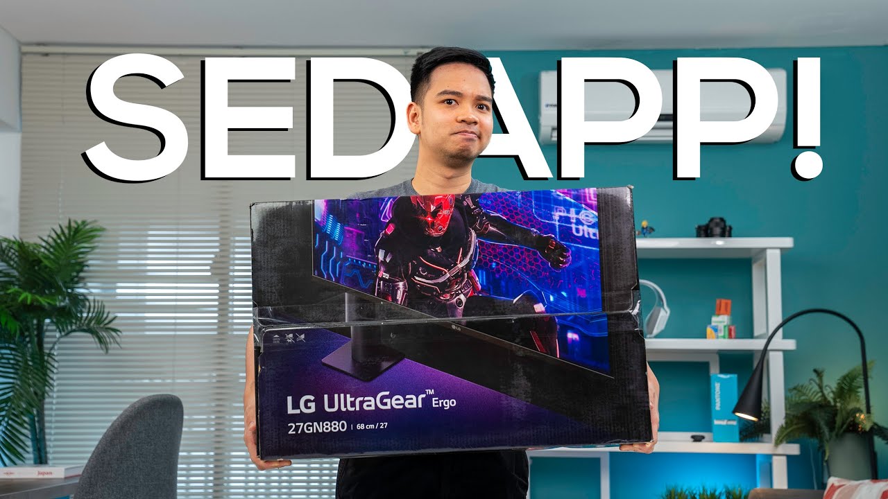 UNBOXING MONITOR GAMING BARU!! LG UltraGear 27GN880 (Ergo)!
