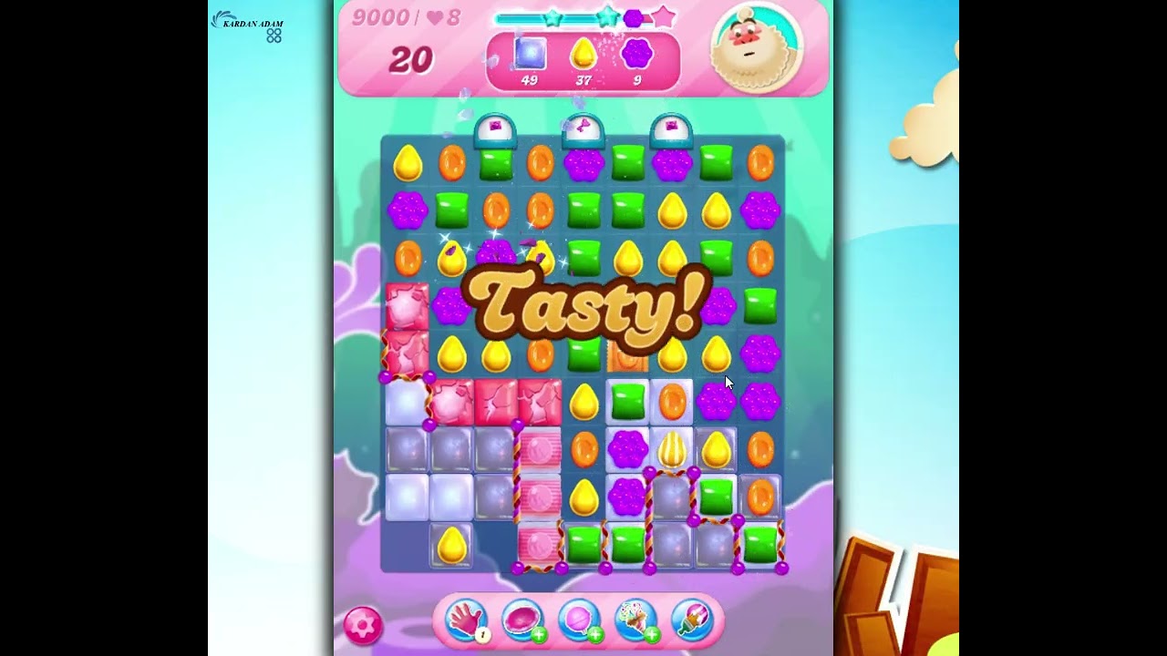 Candy Crush Saga Level 9000