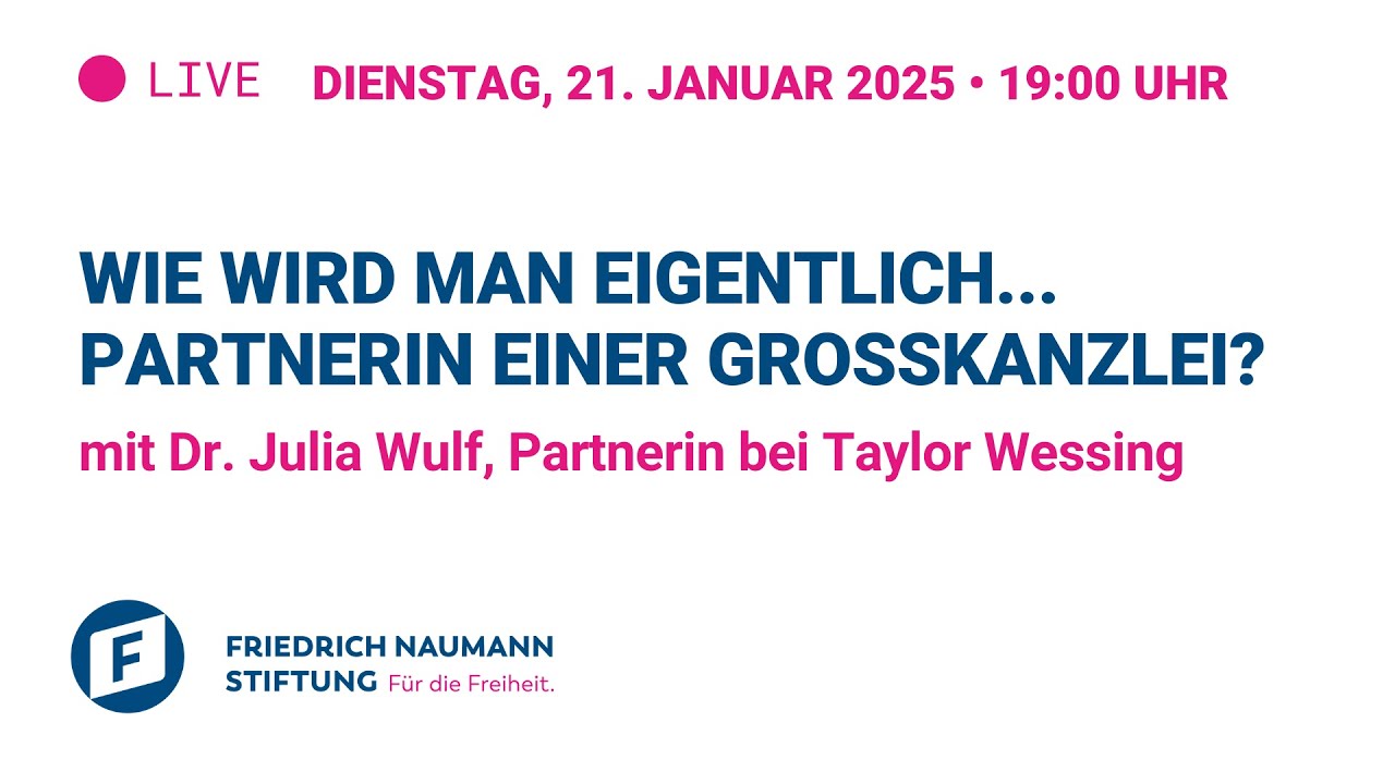 Wie wird man eigentlich... Partnerin einer Großkanzlei?