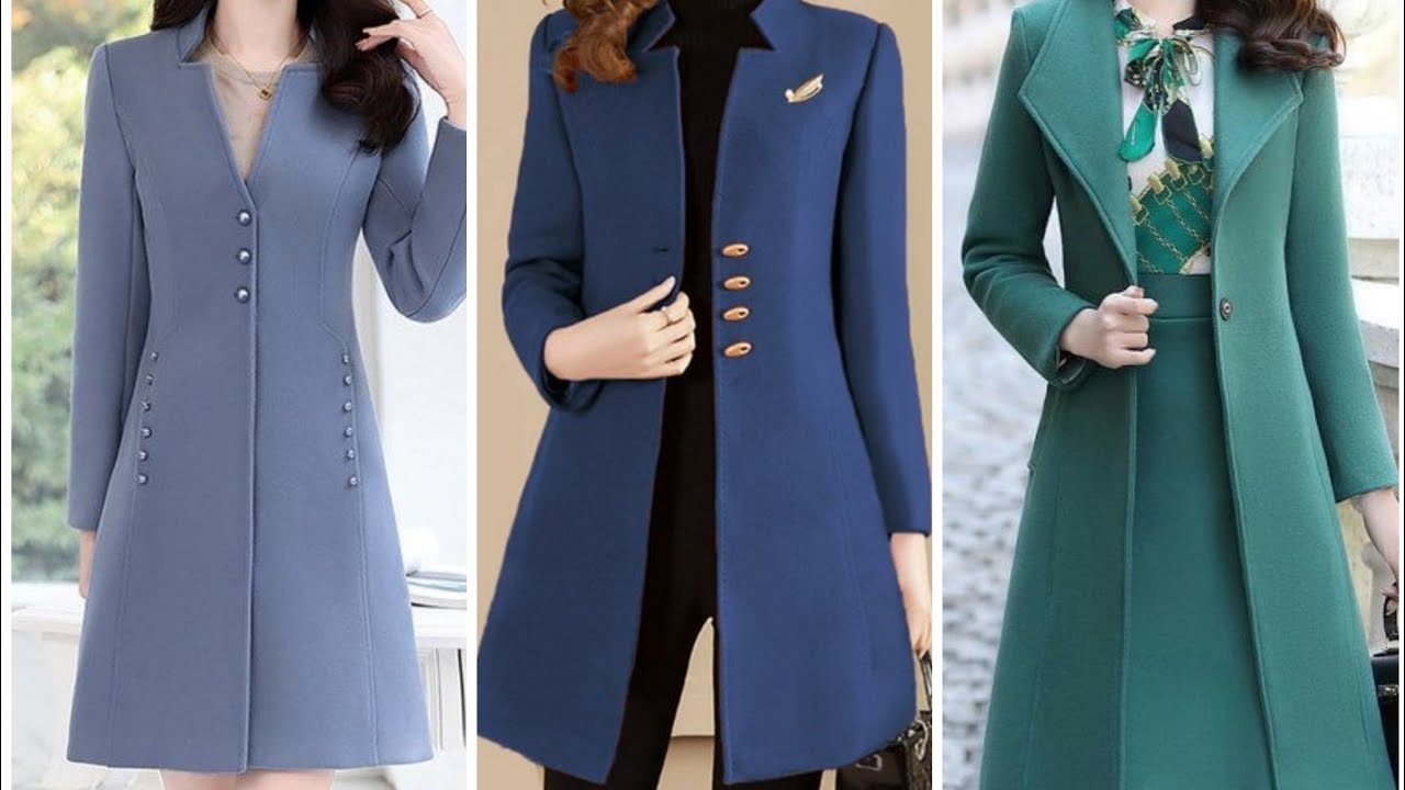 Gorgeous most beautiful and unique stylish winter long coat with jackets for girls 2021