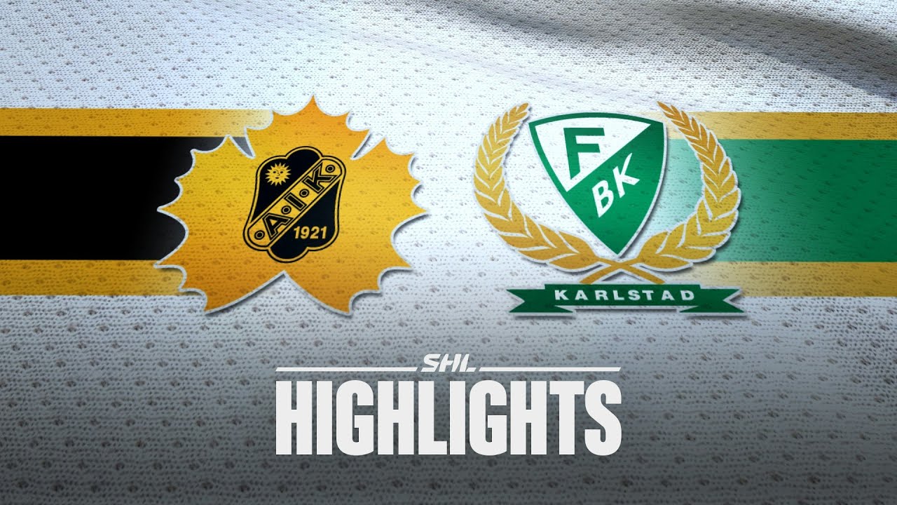 Skellefteå vs Färjestad | 24 okt 2024 | Highlights