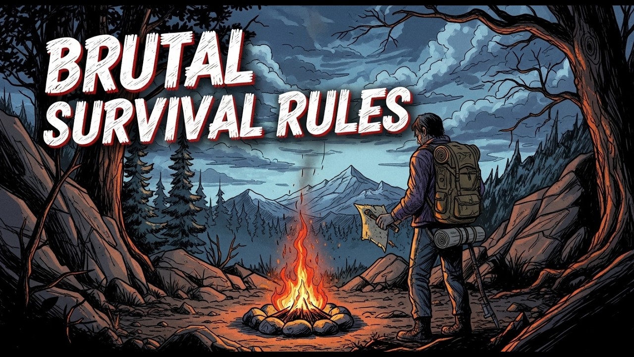 The 15 Brutal Survival Rules No One Tells You — No Lies, No Hope, Just Science