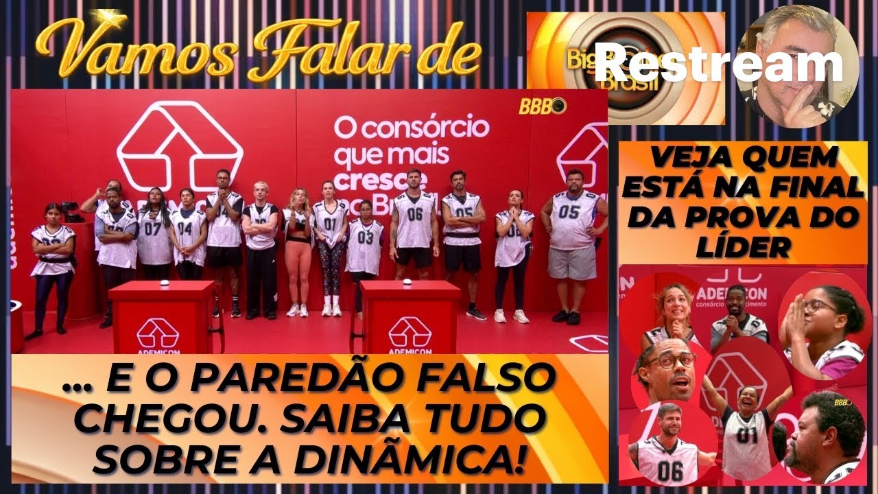 BBB26: ...E O PAREDÃO FALSO CHEGOU. SAIBA TUDO SOBRE A DINÂMICA E A PRIMEIRA FASE DA PROVA DO LÍDER