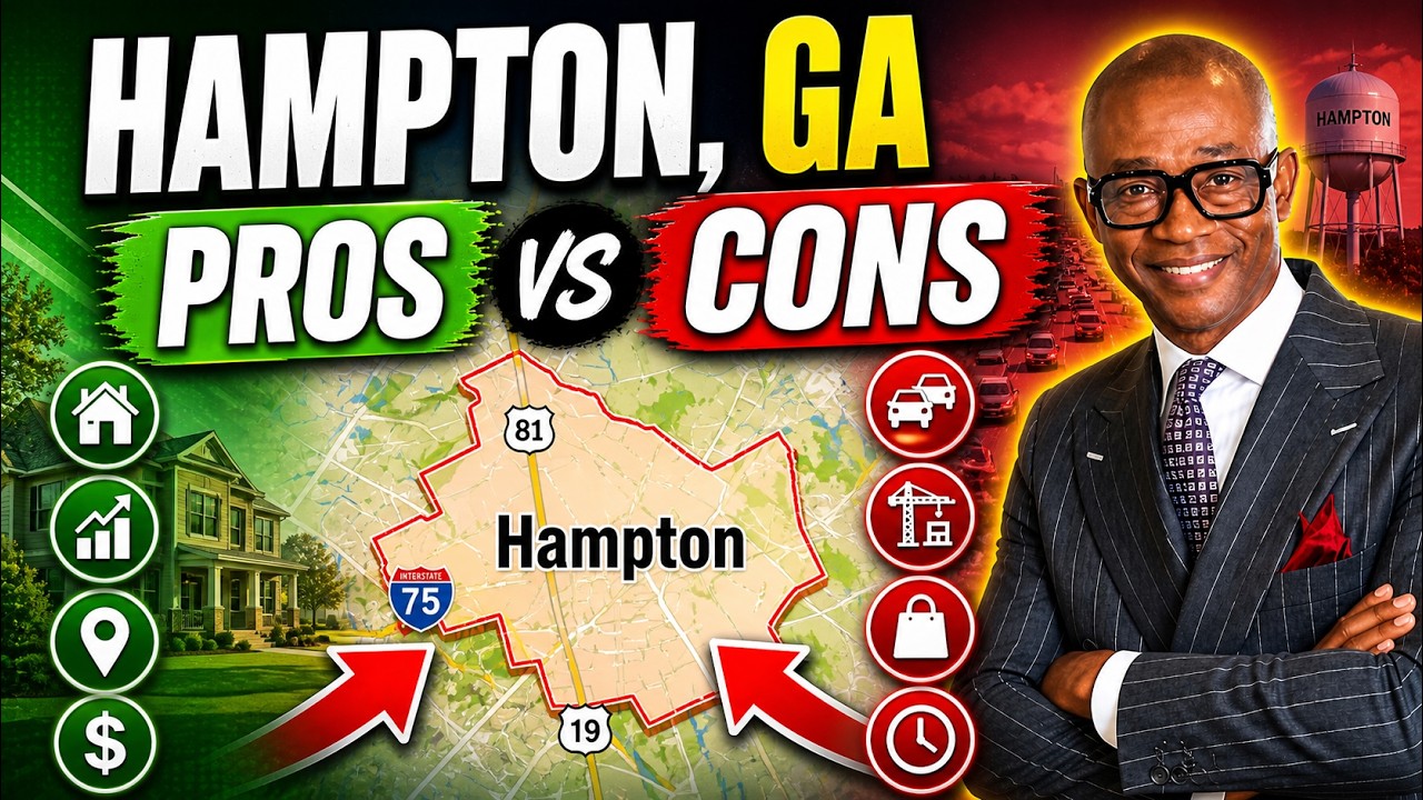 Moving to Hampton GA? HONEST Pros and Cons of Hampton Breakdown & Atlanta Suburbs Living Guide