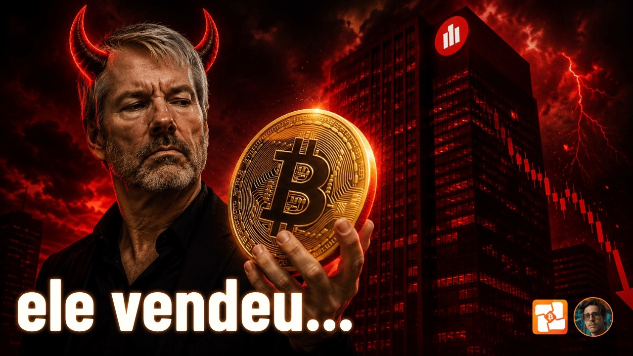 Saylor VENDEU Bitcoin&hellip; mas N&Atilde;O &eacute; o que parece!