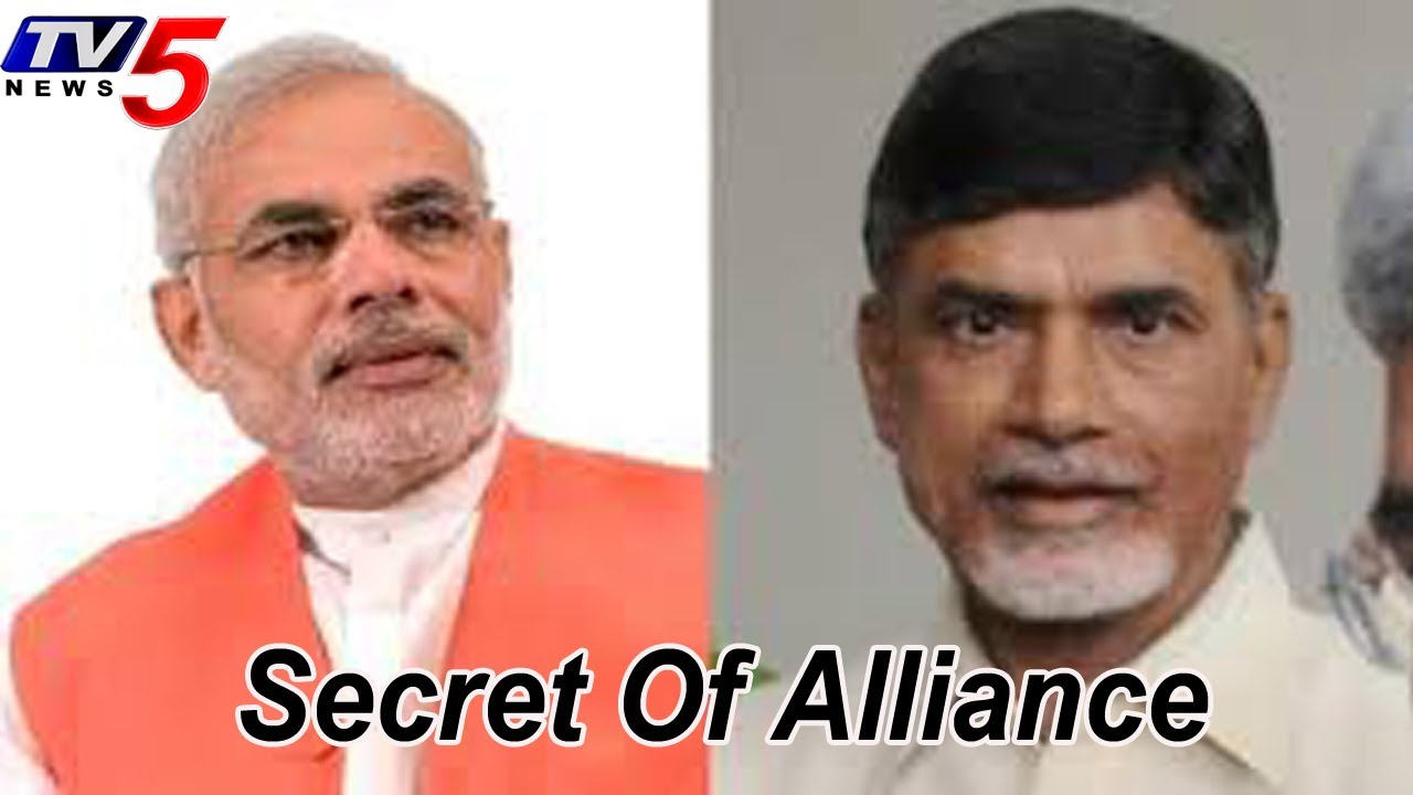 Secret Behind BJP TDP Alliance - News Scan - Part 1