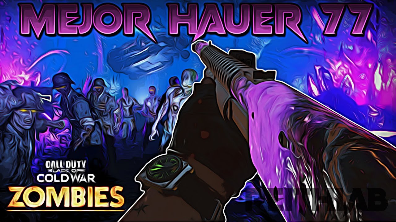 ✅La MEJOR CLASE de la HAUER 77 en COLD WAR *ZOMBIES*! | MEJOR CLASE COLD WAR DIE MASCHINE