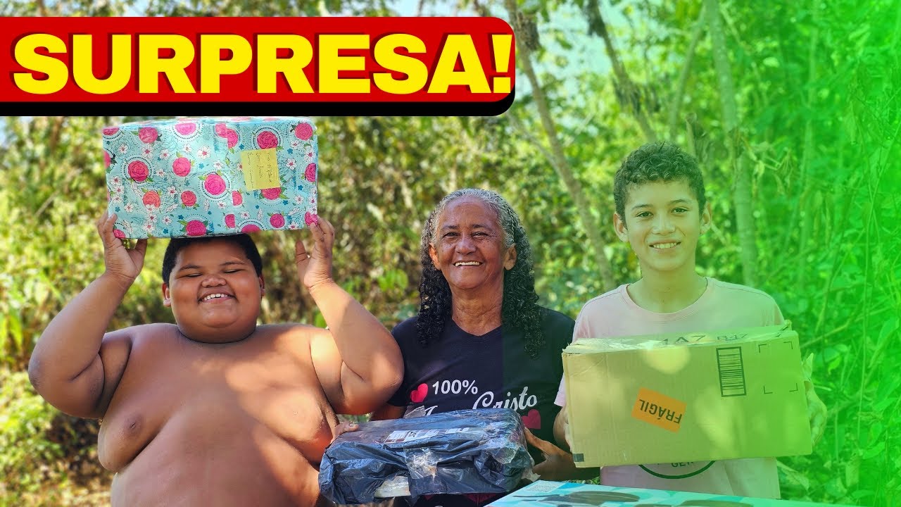 PATRICK E FAMÍLIA FICAM SEM ACREDITAR NA SURPRESA QUE RECEBEM❤️
