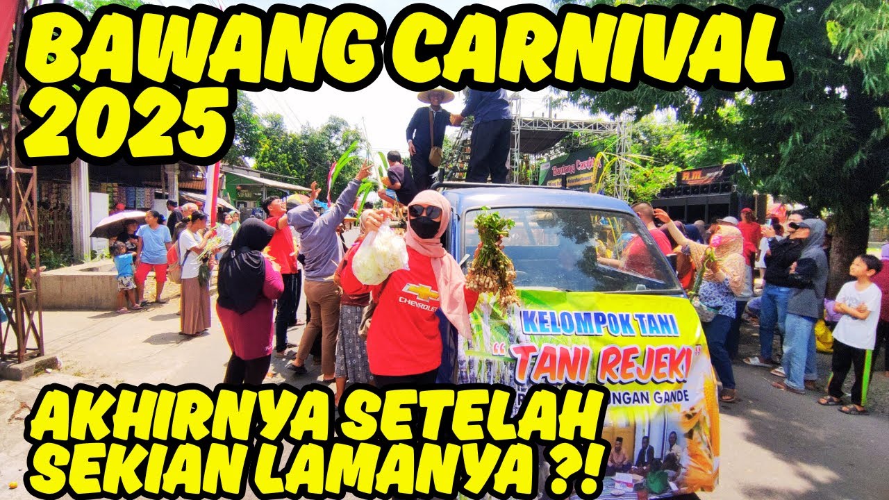 BAWANG CARNIVAL KEDIRI 2025 - Kreasi Kostum, Pawai Warga & Budaya Lokal, Pecah Meriah !! #part1