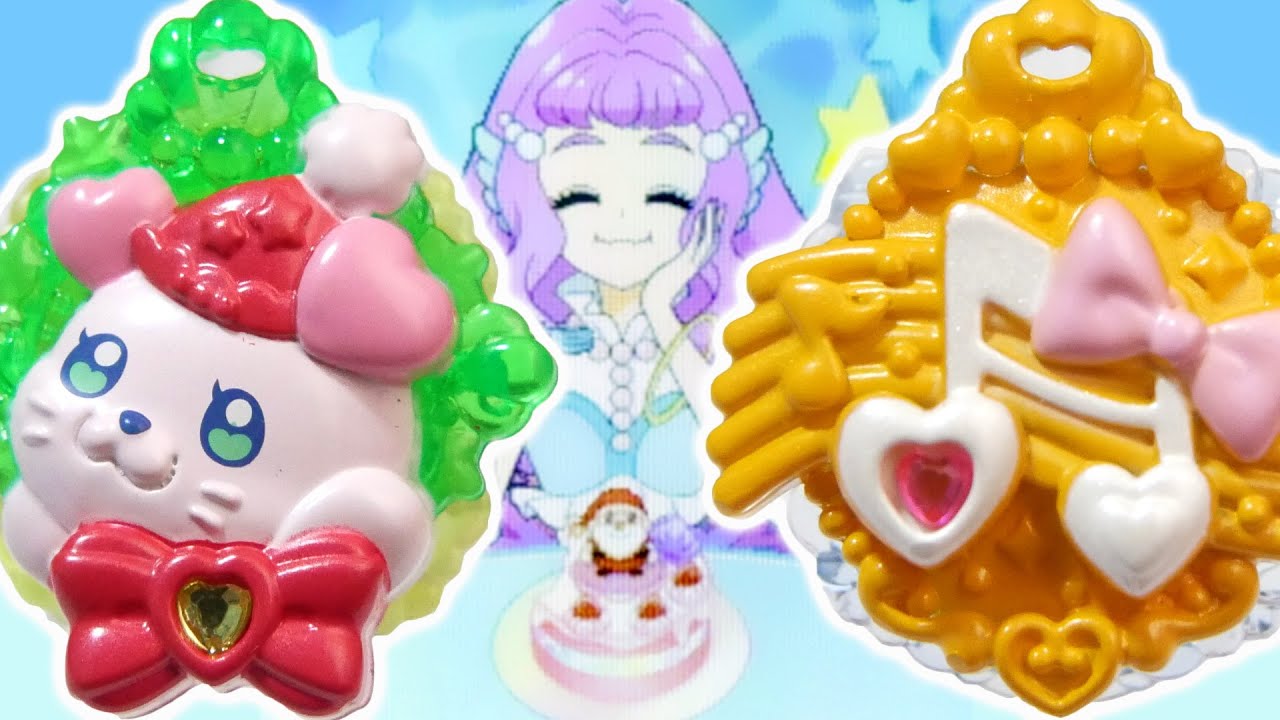 キャラデコを1ホール食べるローラ！？「妖精くるるんのハートクルリング　クリスマスVer.」＆「アパレルオリジナル　音符のハートクルリング」を音声確認レビュー！
