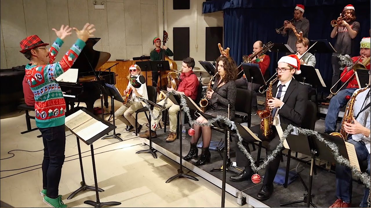 UNT One O'Clock Lab Band plays You're a Mean One, Mr. Grinch