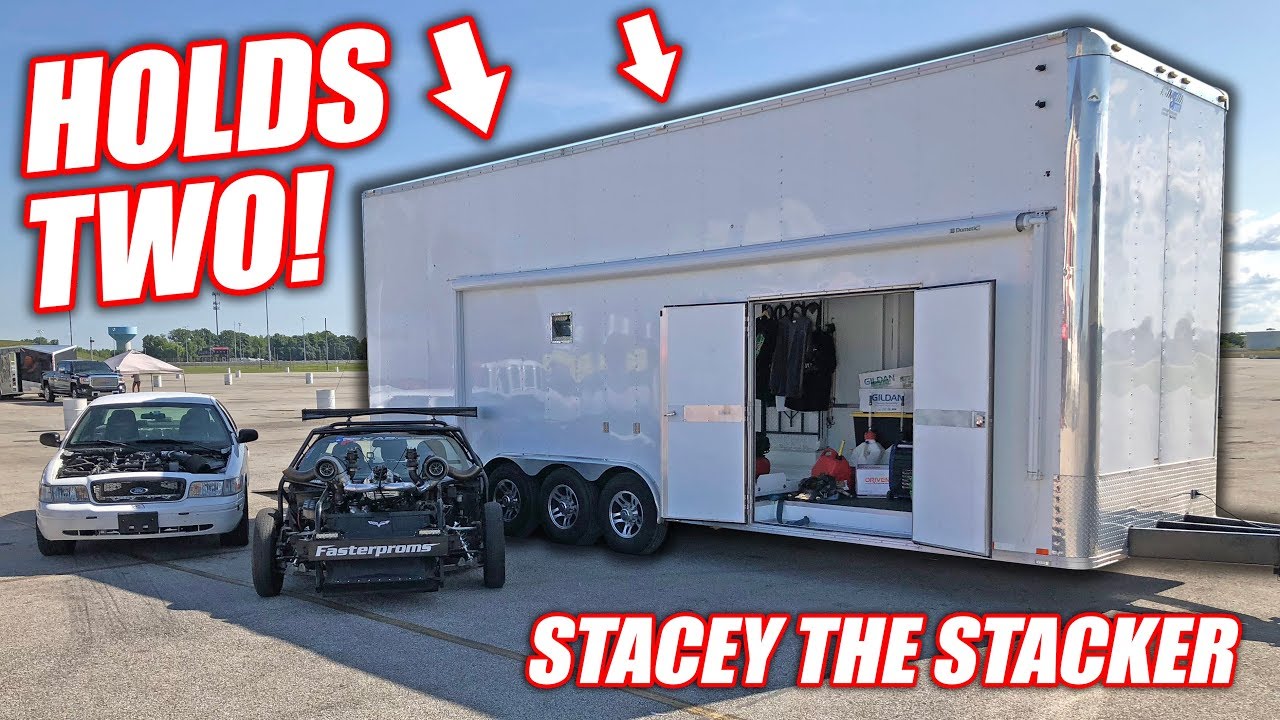 We Bought a Used 2-Car STACKER Trailer! Introducing 