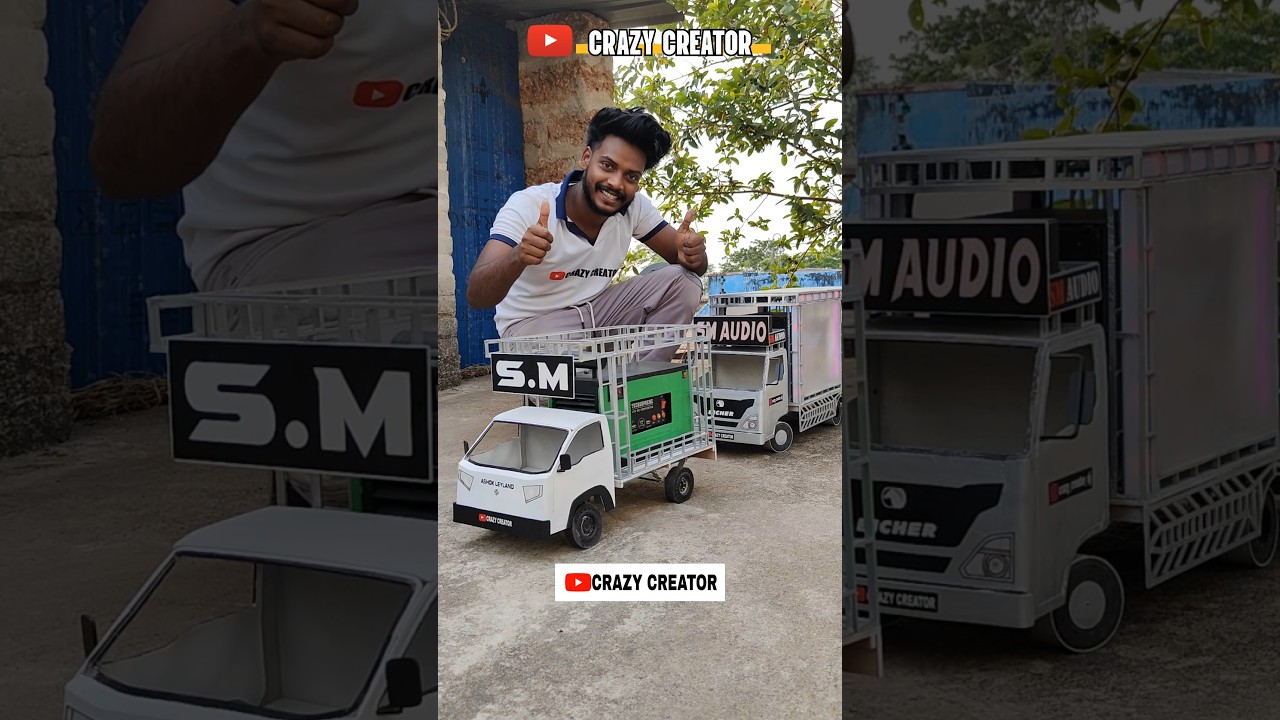 SM AUDIO DG truck ready 😍😂🔥#minidj