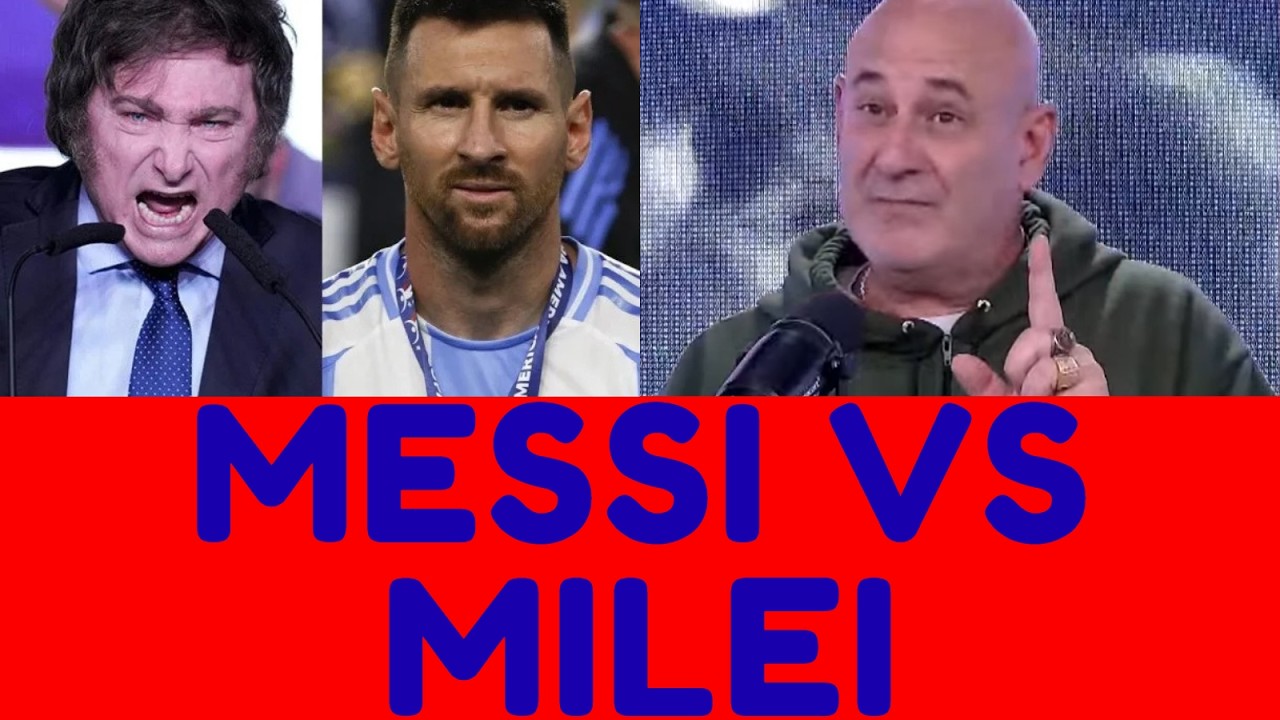 La pelea menos esperada entre Lionel Messi vs Javier Milei - #cuneo #santiagocuneo santiago cuneo