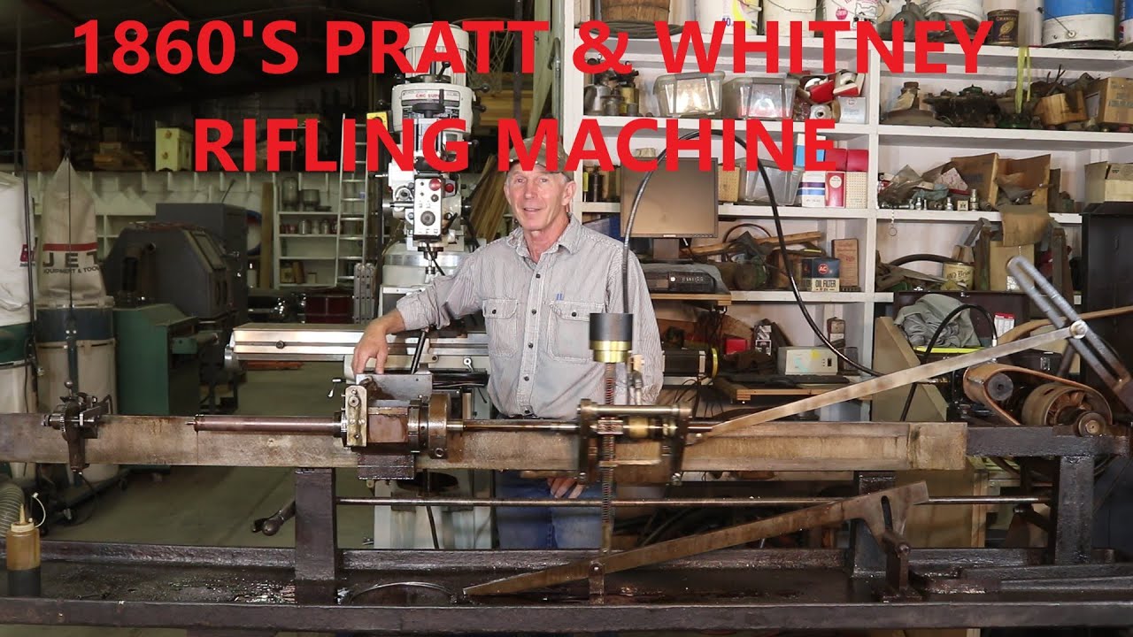 1860's Pratt & Whitney Rifling Machine