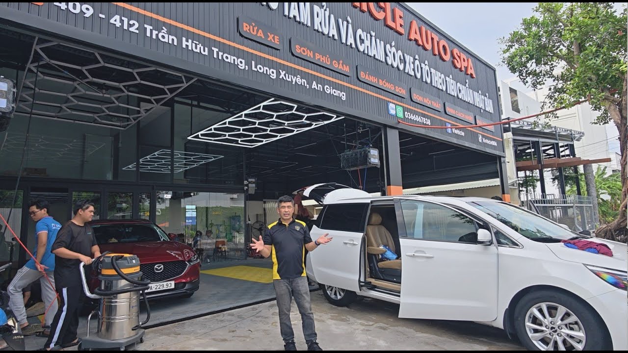 Thiết bị, dung Cụ Cần Mua Khi Mở Rửa Xe Chăm Sóc Xe Chuyên Nghiệp