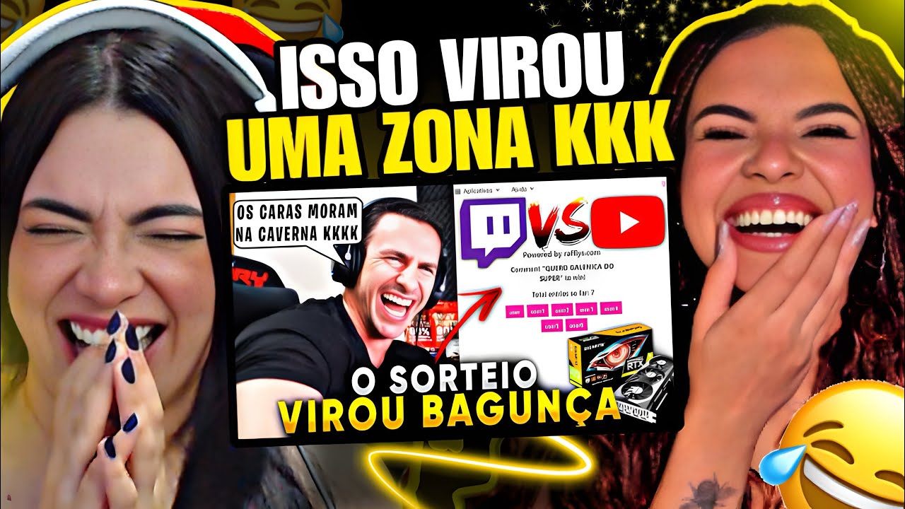 XANDÃO SORTEANDO sua PLACA de VIDEO e SENDO ATORMENTADO pelo CHAT KKKK | NAT E VIC MV [REACT]