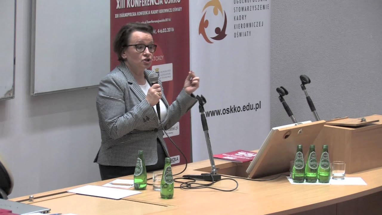 XIII Konferencja OSKKO-pytania do Minister Oświaty