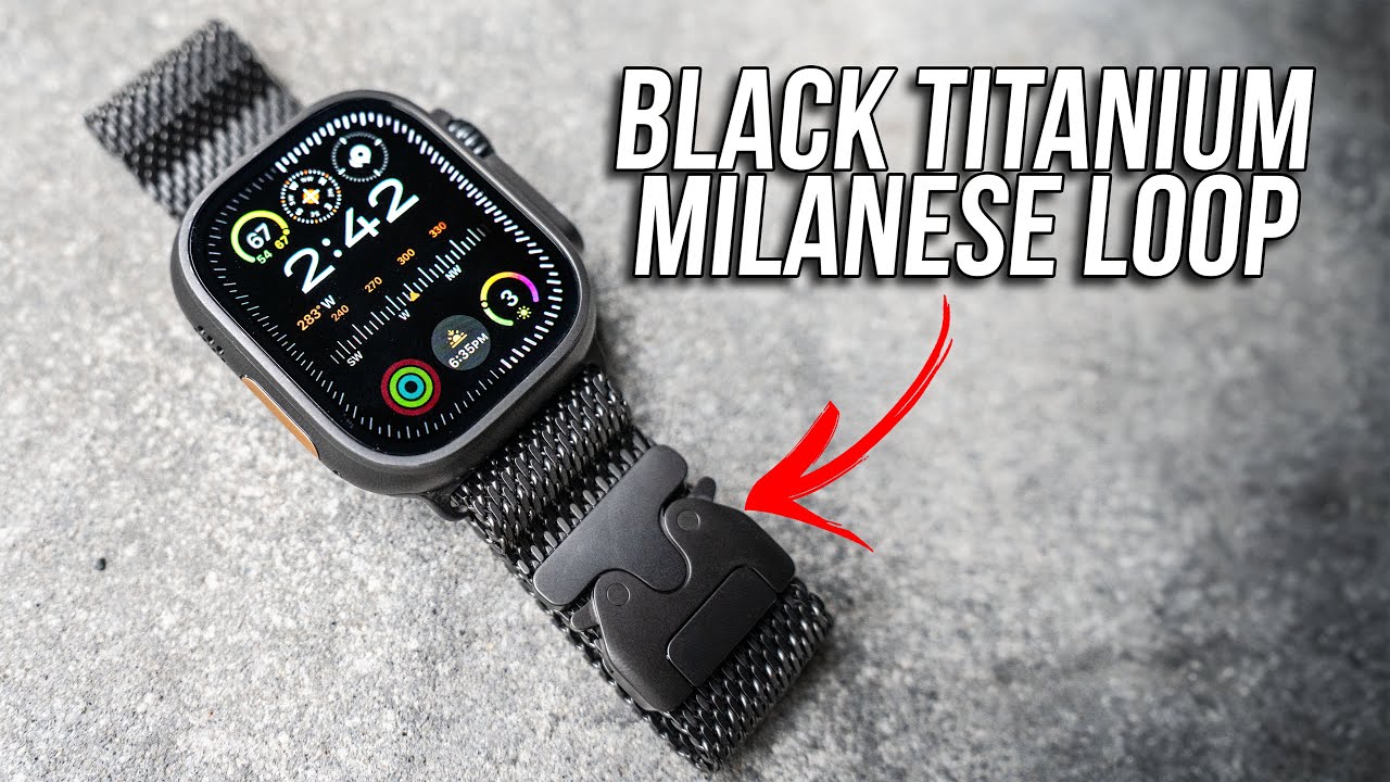Apple Watch Ultra Black Titanium Milanese Loop Unboxing / First Impressions (Worth the Price?)