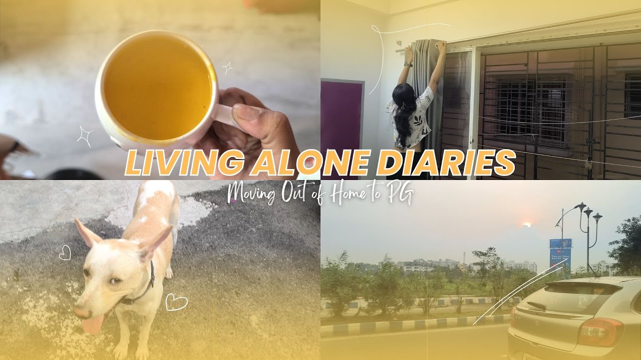 Living Alone Diaries | Living Alone in Kolkata | Moving out of home to my new PG