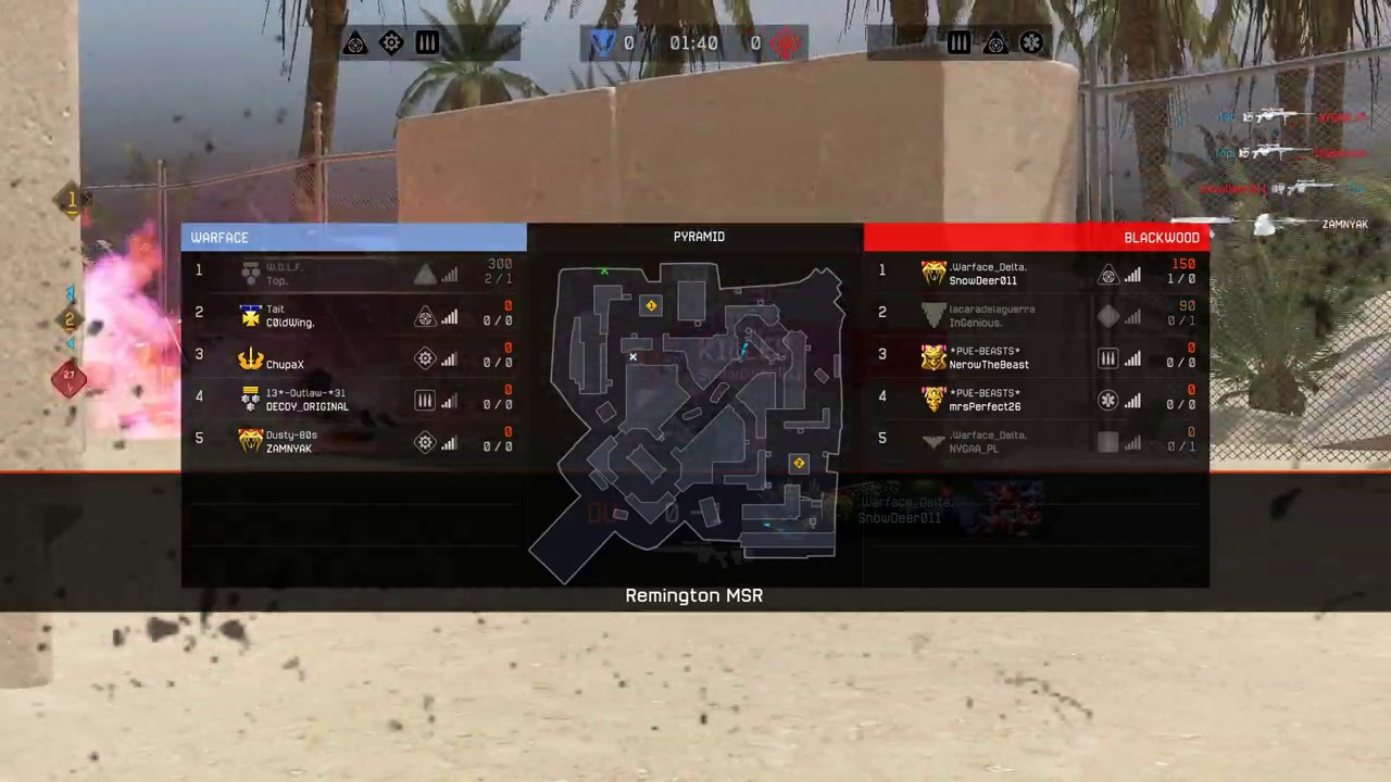 WarFace EU: einige Punkte