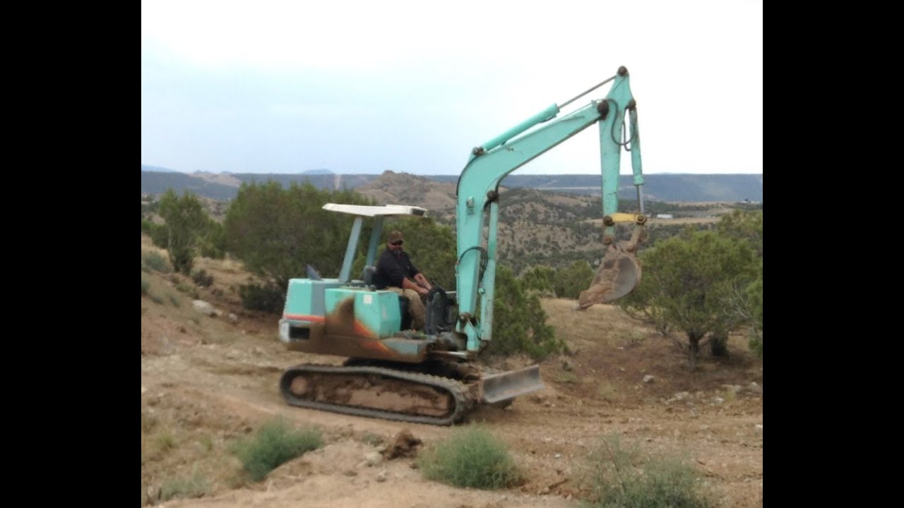 Yanmar Excavator Building Road