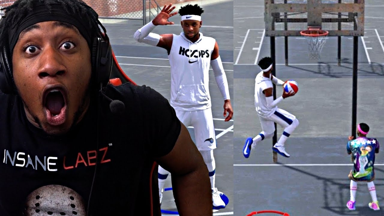 NBA 2K18 MyPARK - SELFISH RANDOMS ALMOST MAKE ME RAGE QUIT! DUNKING ON EVERYONE IN THE PAINT EASY!
